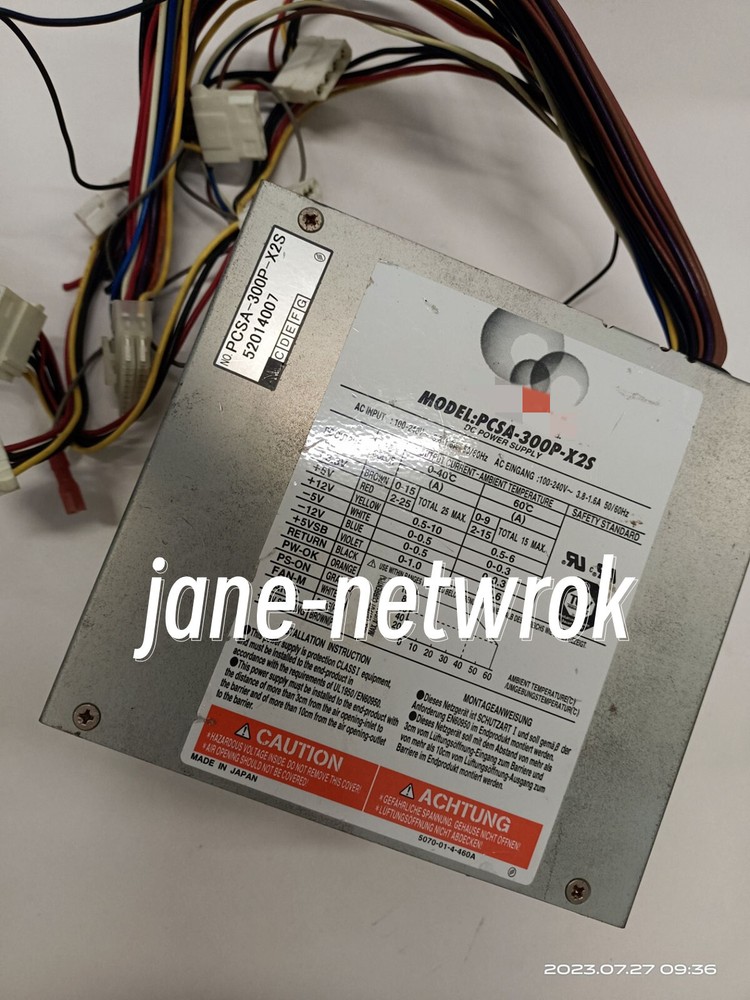 1PC 100% TEST PCSA-300P-X2S Have warranty (DHL or Fedex shipping)