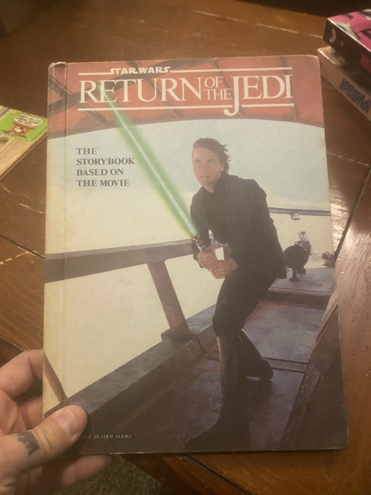 Vintage 1983 Star Wars: Return Of The Jedi Weekly Reader Books