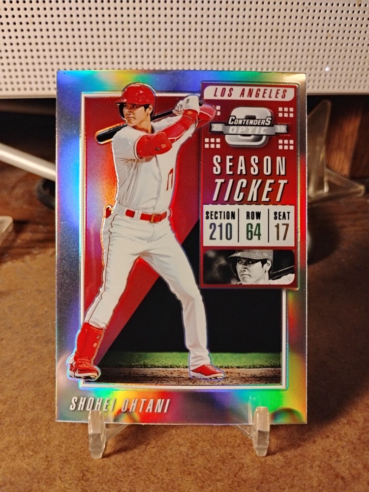 Shohei Ohtani 2019 Panini Contenders Optic Prizm Angel & Judge