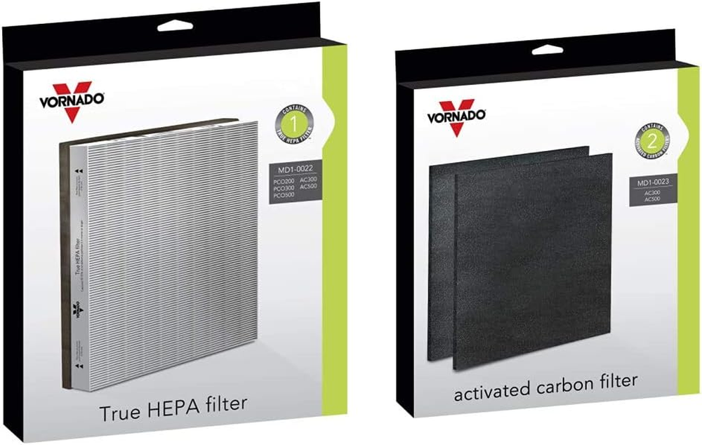 Air Purifier Filters and Carbon Filters Bundle (Pack of 3) | for  Models AC300,