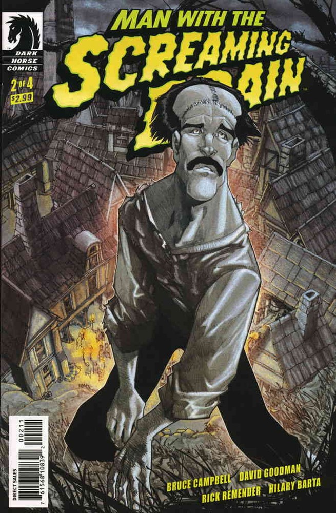 Man With the Screaming Brain #2 VF/NM; Dark Horse | Bruce Campbell - we combine