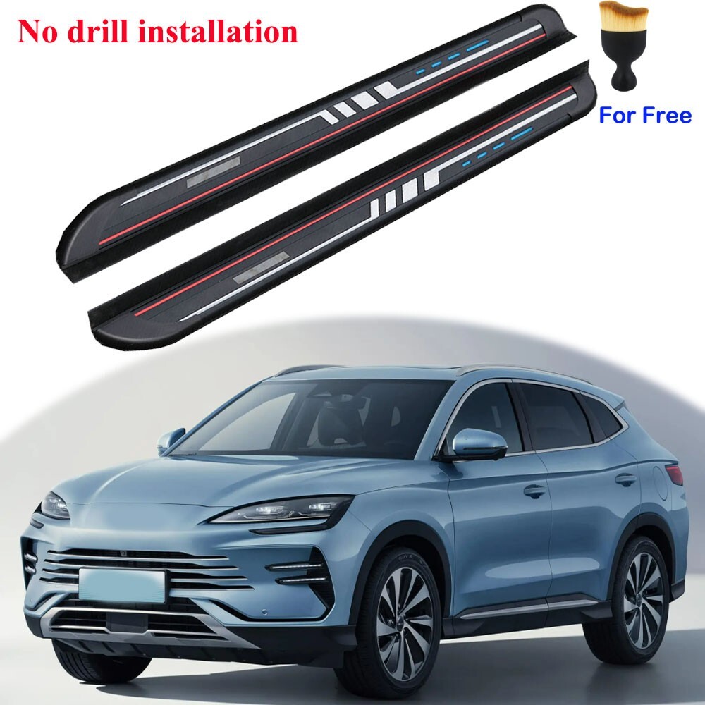 2023-2024 BYD Song Plus DMI Running Boards Side Step Nerf Bar