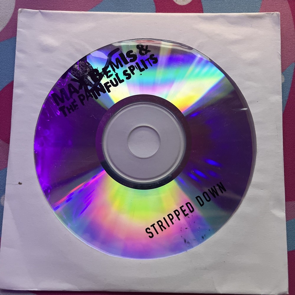 Max Bemis & The Painful Splits /Stripped Down Autographed CD Say Anything Signed