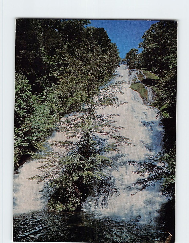 Postcard Ryuzu Falls in Nikko Japan