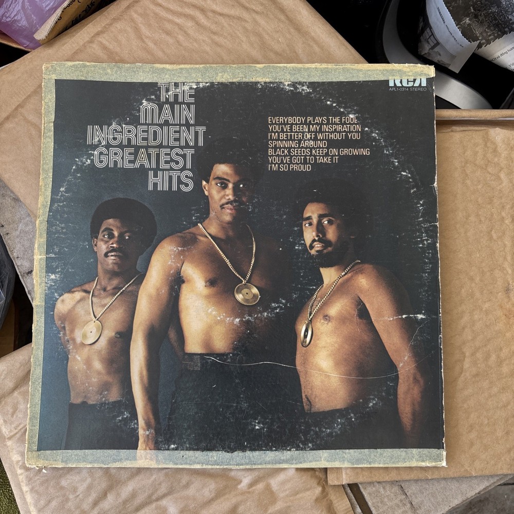 The Main Ingredient Greatest Hits LP - Soul   Vinyl Record