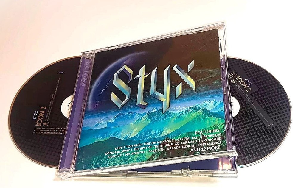 2xCD STYX Icon 2  (24 songs)