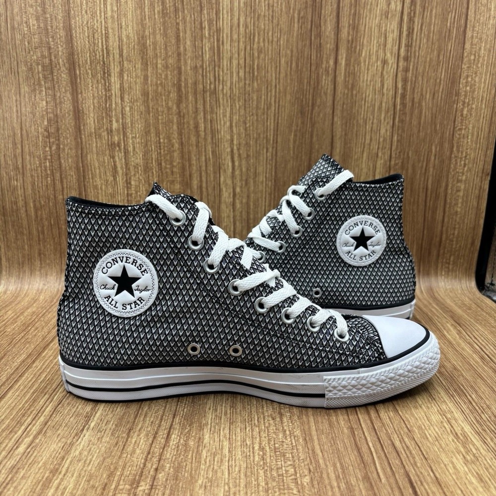 Converse Chuck Taylor All Star Women's High Top Black & White Check Size 9