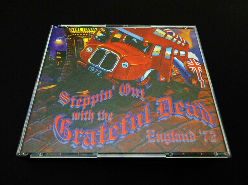 Grateful Dead Steppin Out England 72 Europe 72 UK 4CD Set