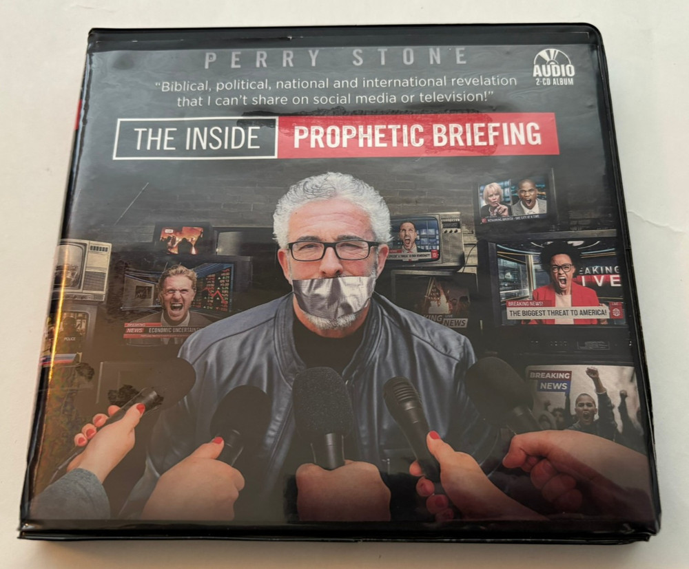 The Inside Prophetic Briefing - Perry Stone (CD, 2-Discs) Audiobook