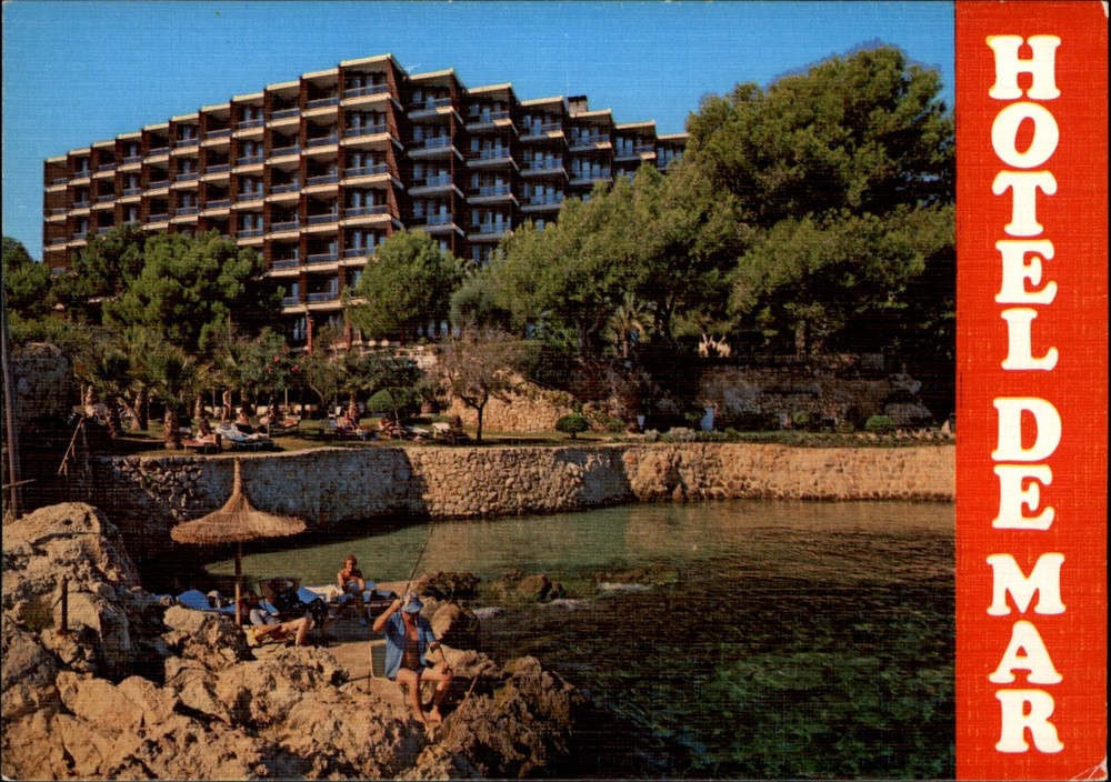 Hotel De Mar Mallorca vintage postcard w802