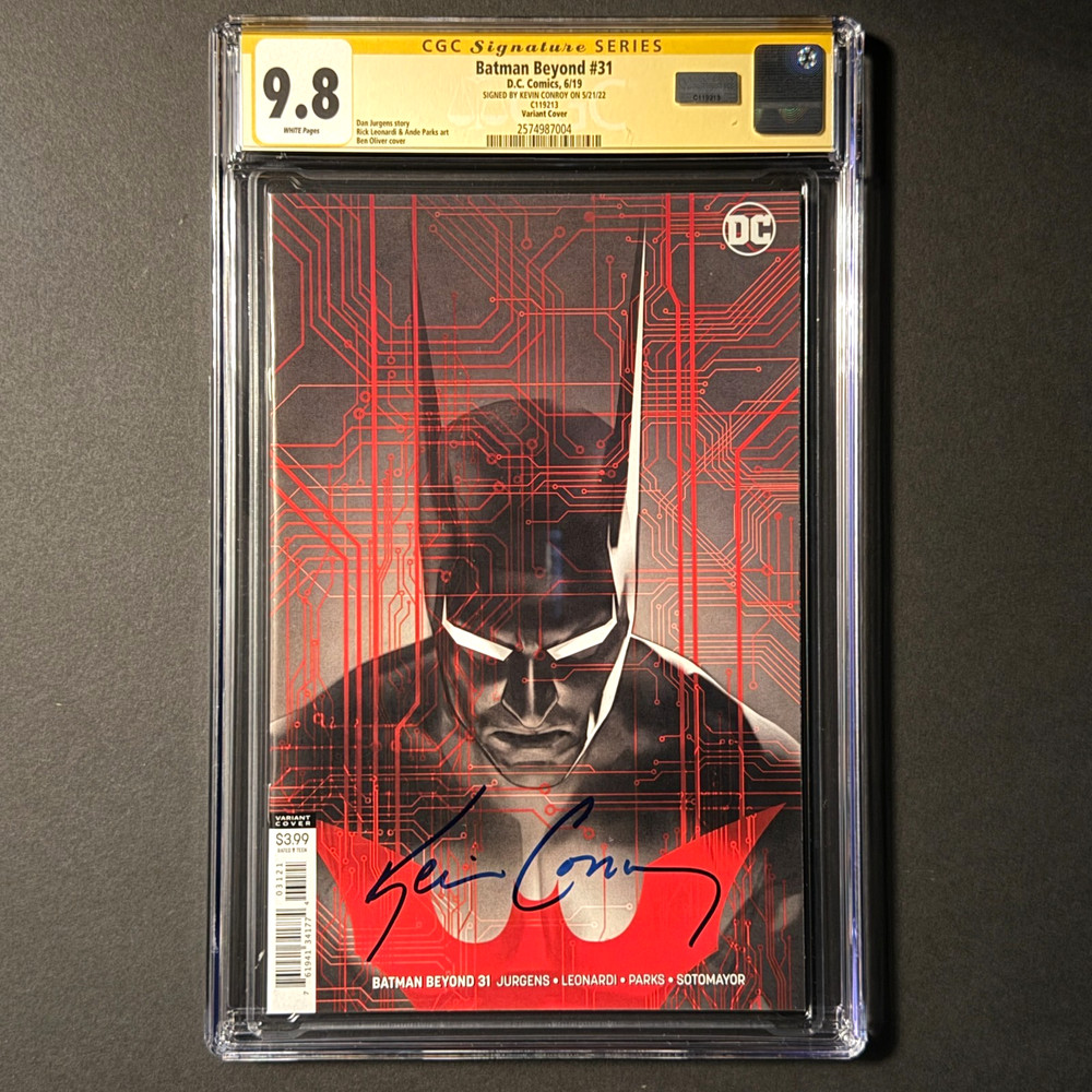 Batman Beyond #31 CGC SS 9.8 Kevin Conroy Signed Variant Cover DC 2019