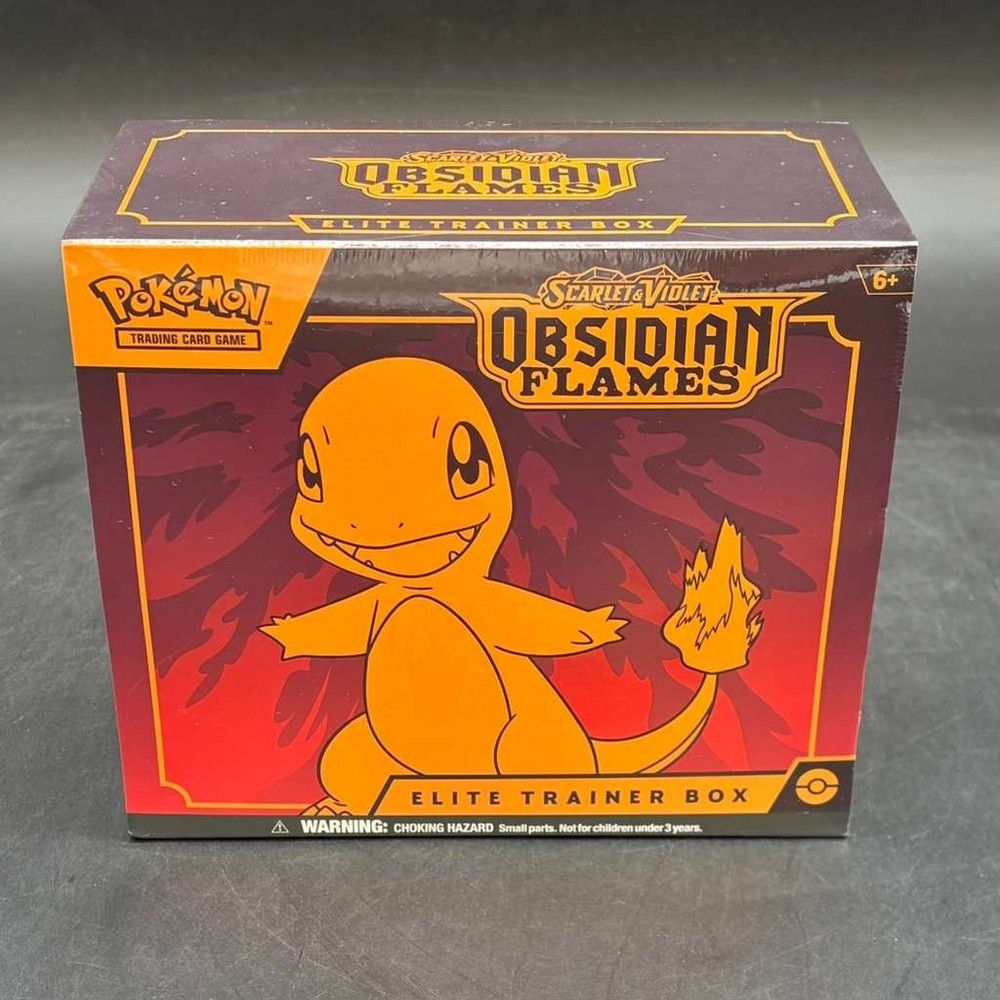 Pokemon TCG Obsidian Flames Elite Trainer Box SEALED ETBPROBSTEIN is actively accepting consignments !!