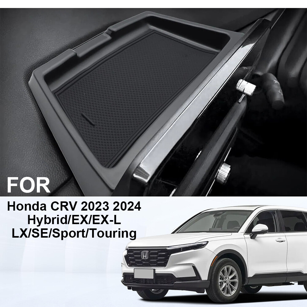 For 2023-2024 Honda CRV Center Console Dash Organizer Tray Dashboard Storage Box