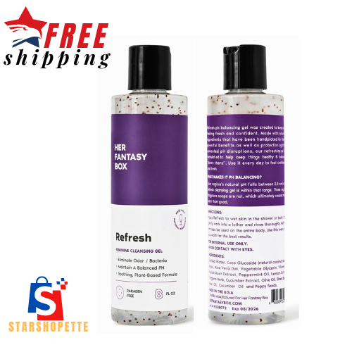 REFRESH PLANT BASED INTIMATE BODY WASH FOR WOMEN - PH BALANCING