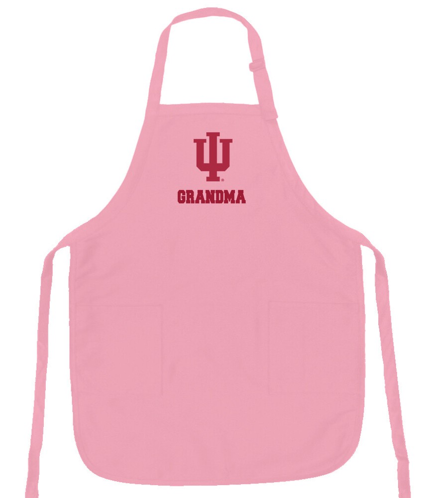 Indiana University Grandma Apron CUTE IU GRANDMOTHER APRONS Made in the USA!