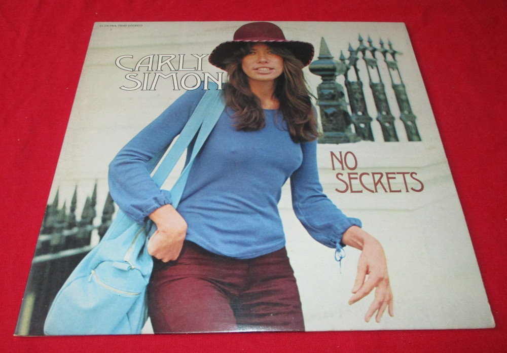CARLY SIMON No Secrets LP (1972) white label promo