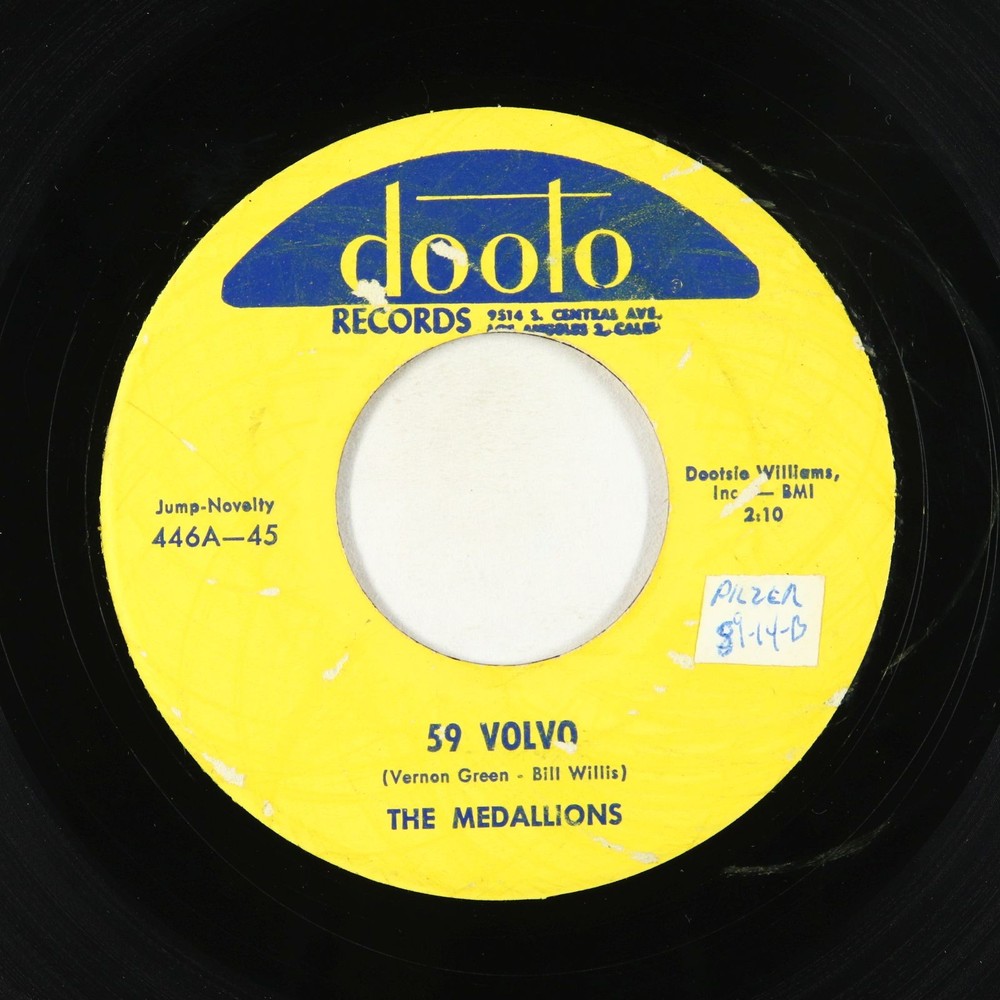 Doo-Wop R&B 45 - Medallions - 59 Volvo/Magic Mountain - Dooto
