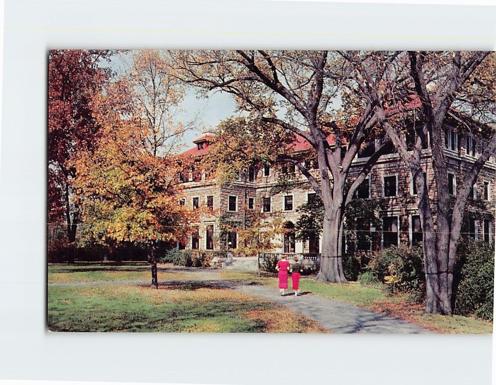 Postcard Swinney Gymnasium University of Kansas City Kansas USA