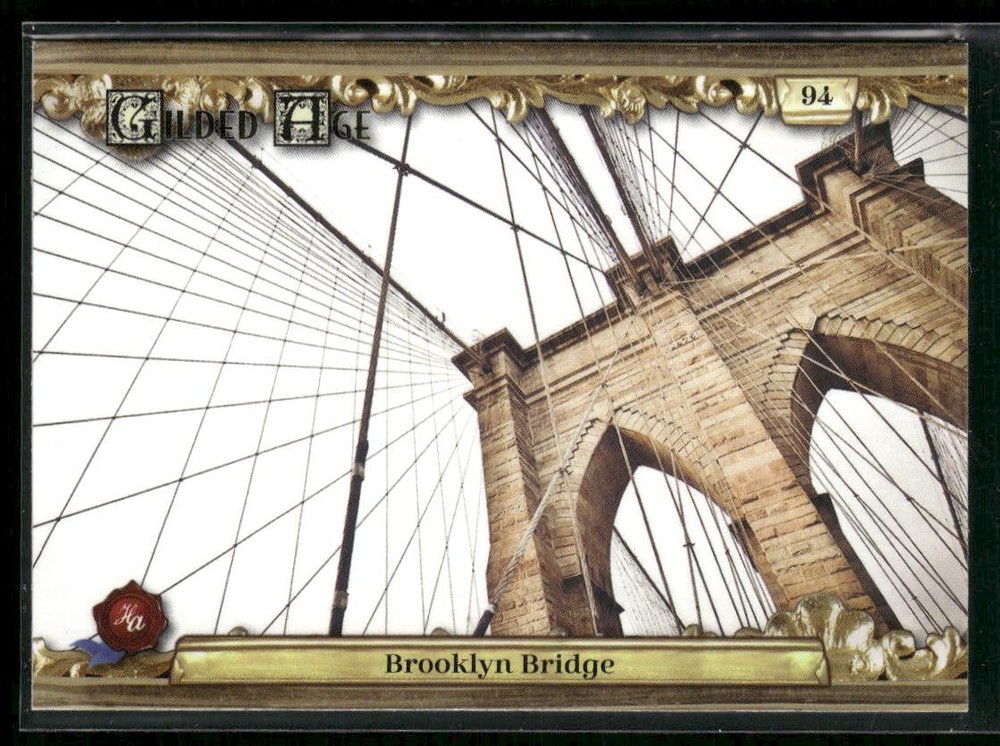 2023 Historic Autographs Gilded Age #94 Brooklyn Bridge