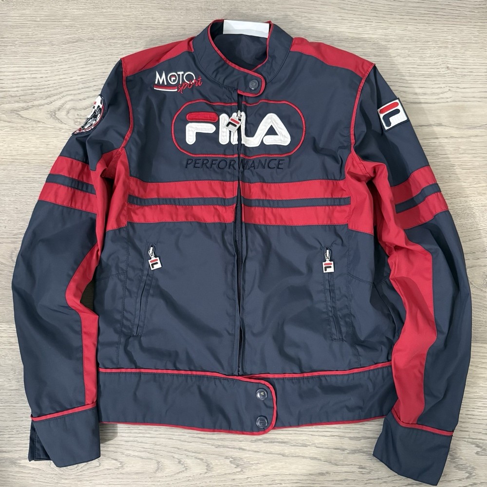 FILA Motosport Jacket Urban Outfitters Retro Sport Jacket Women’s Size XS Rare