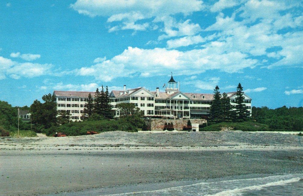 Beach View Kennebunk, Maine 1960’s Postcard