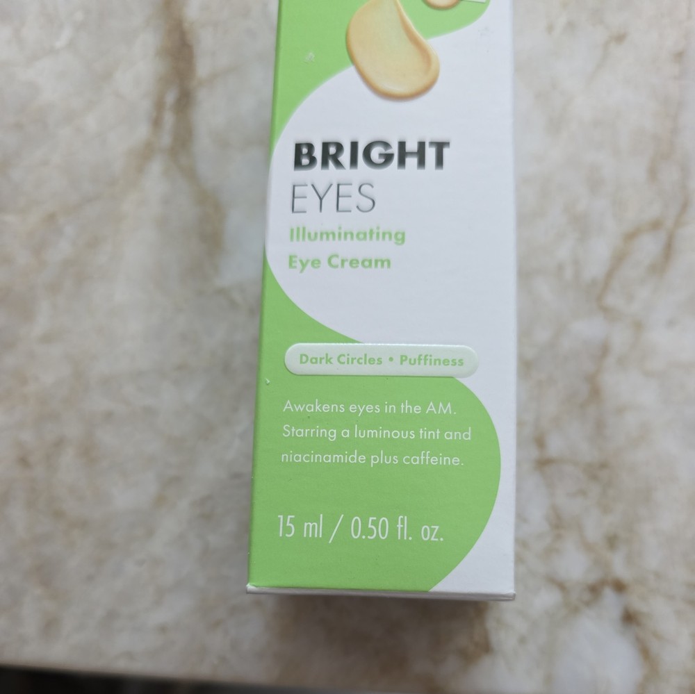 Hero Cosmetics Bright Eyes Illuminating Eye Cream 0.5oz Full Size New In Box