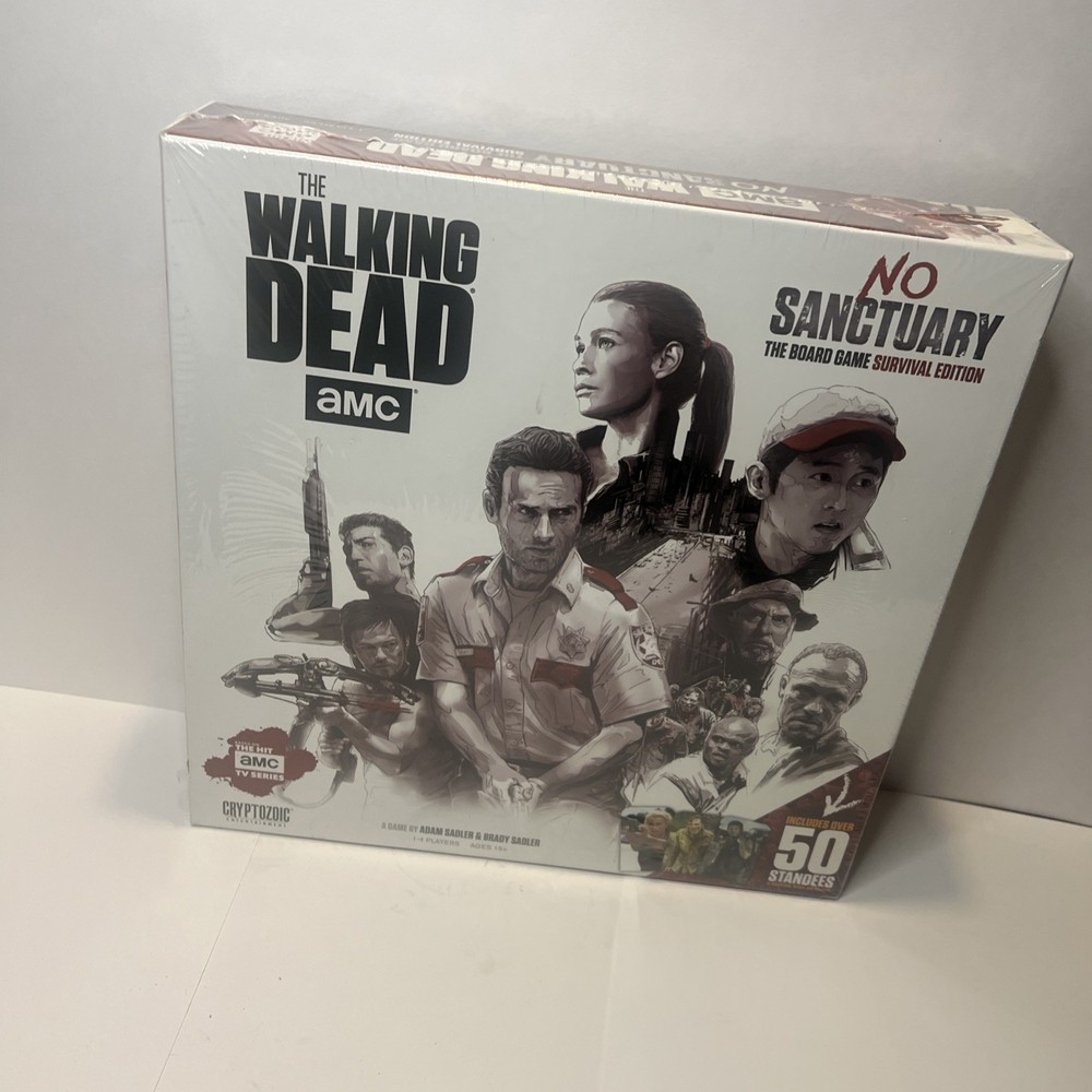 The Walking Dead amc No Sanctuary Board Game Survival Edition NEW Sealed