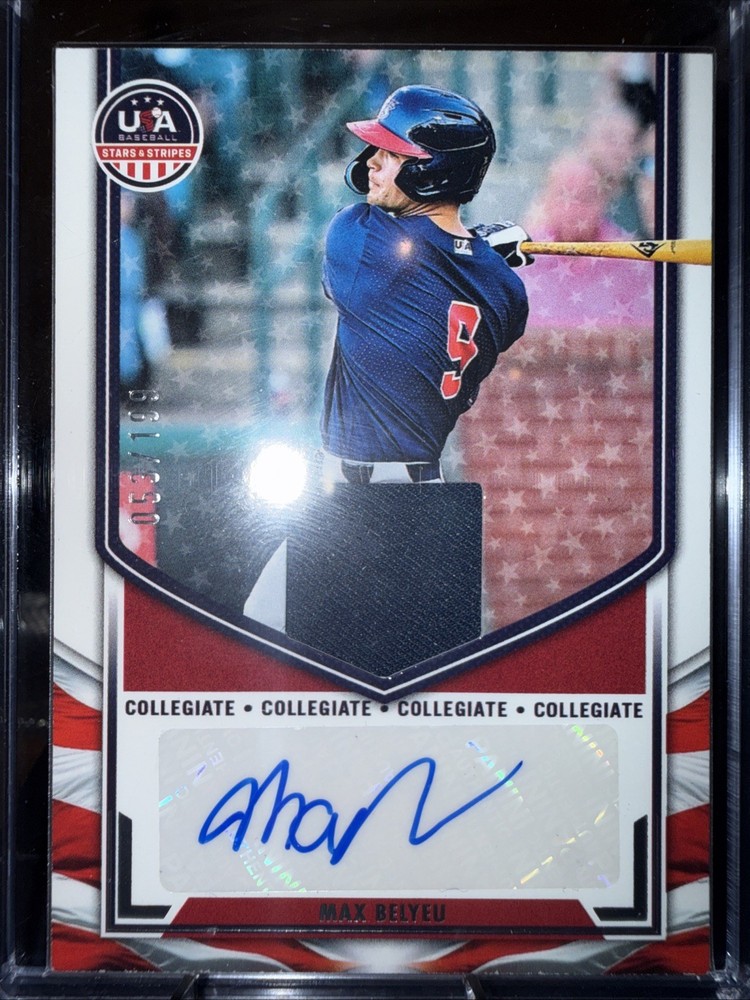 2025 Panini Stars and Stripes - Collegiate National Team Signatures Materials...