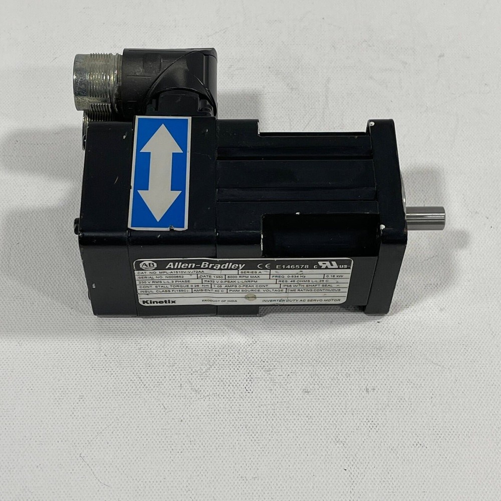 Allen Bradley MPL-A1510V-VJ72AA  Kinetix   Invertor Duty AC Servo Motor