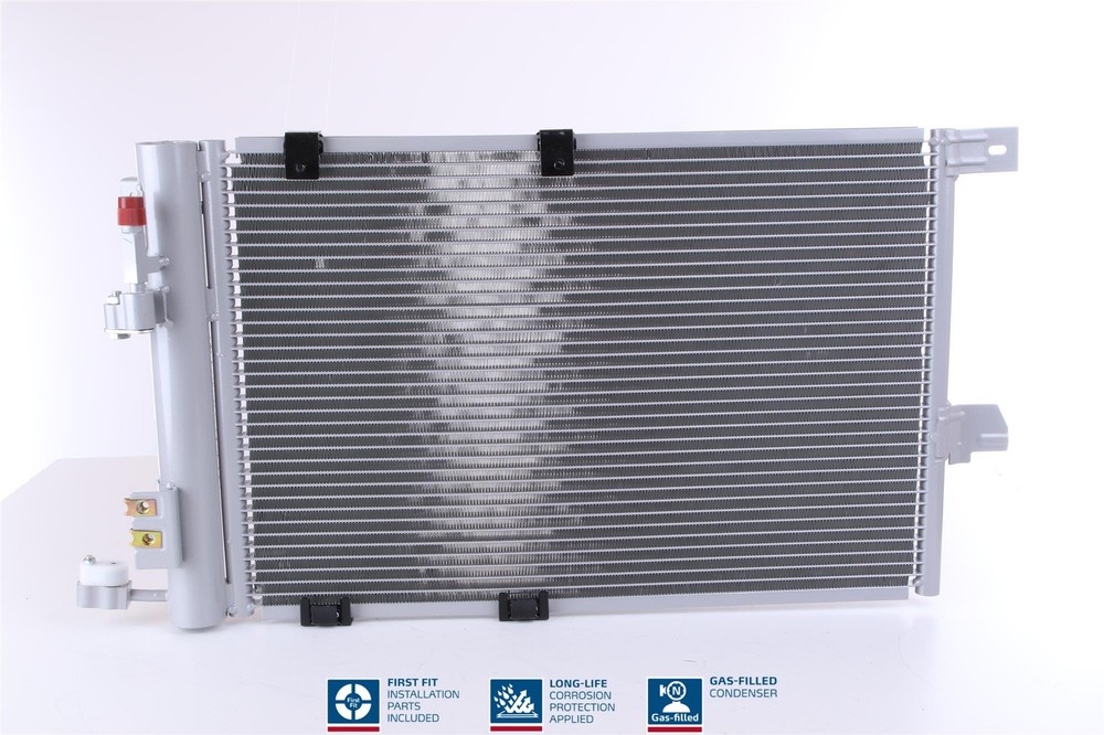94384 NISSENS Condenser, Air Conditioning for CHEVROLET,OPEL,VAUXHALL