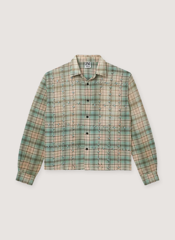 Vale Forever Little Gems Flannel Green