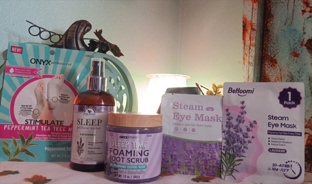 NEW Luxurious Lavender Spa Set 5 Pcs