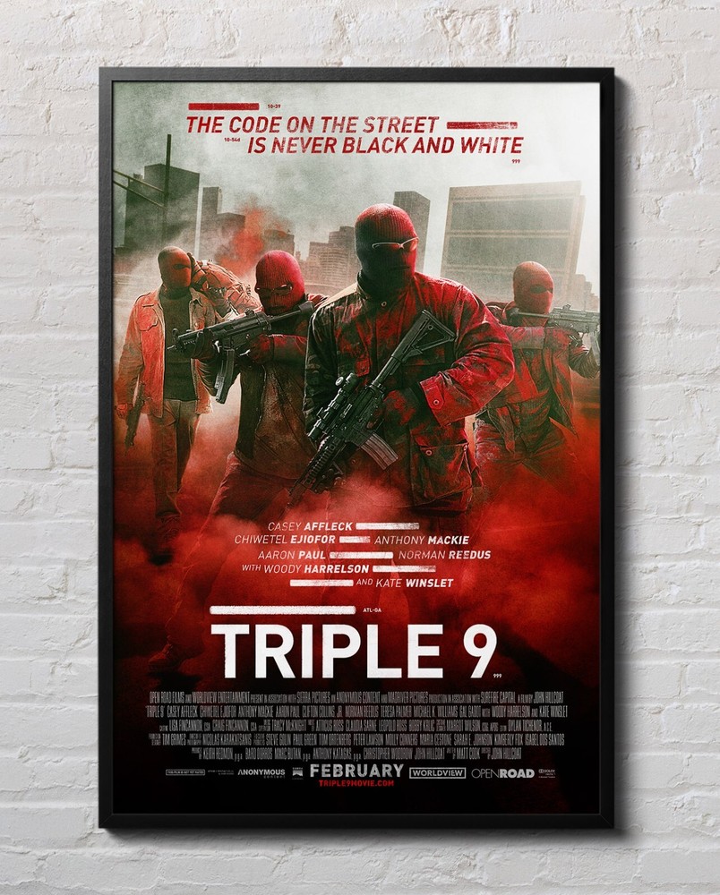 Triple 9 2016 Movie Poster 24
