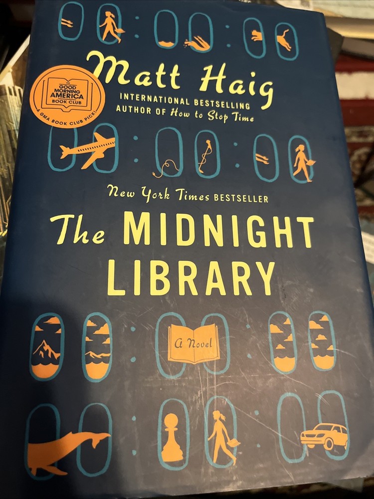 Midnight Library: a GMA Book Club Pick : A Novel by Matt Haig (2020, Hardcover)