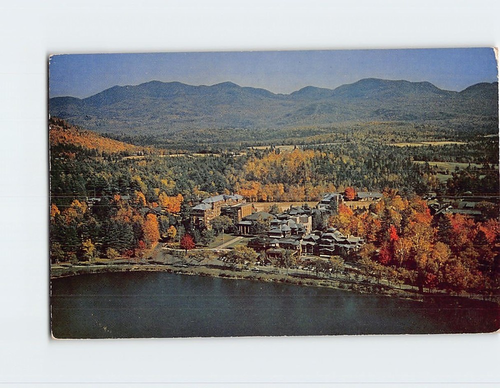 Postcard Lake Placid Club Adirondacks New York USA