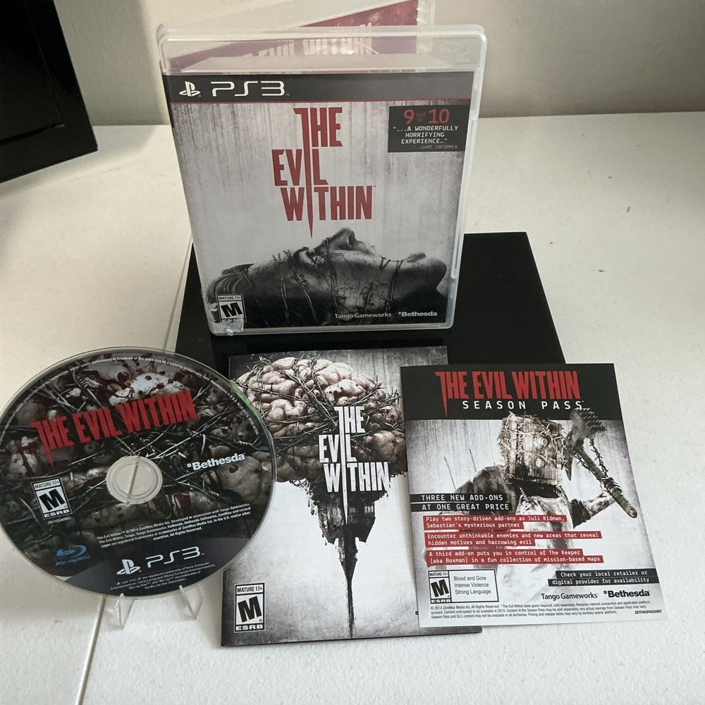 The Evil Within Sony PlayStation 3 PS3 Complete In Box With Manual