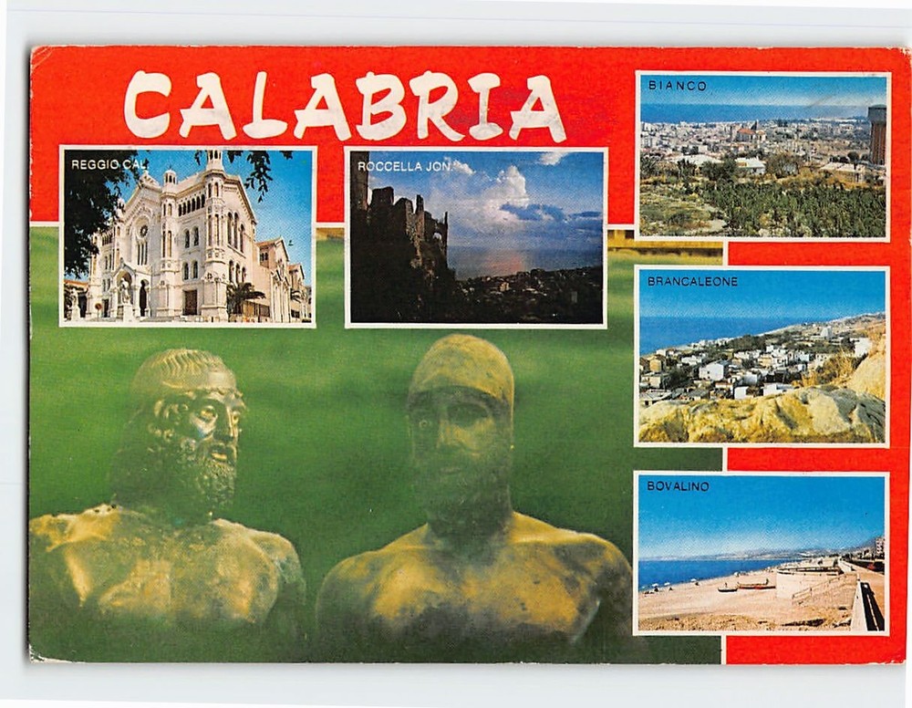 Postcard Calabria Italy