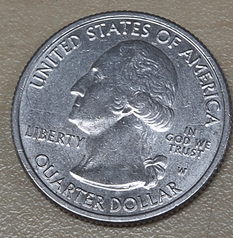2019 W Quarter WEST POINT  Guam War In The Pacific, near uncirculated.