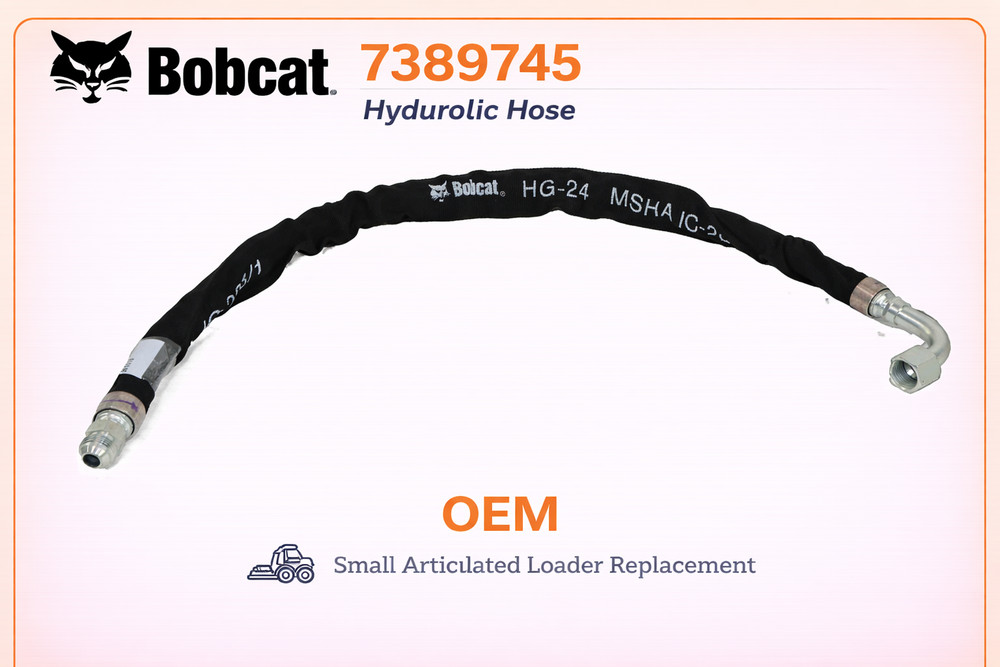 Bobcat Hydraulic Hose 7389745 L28 Small Articulated Loader OEM Part