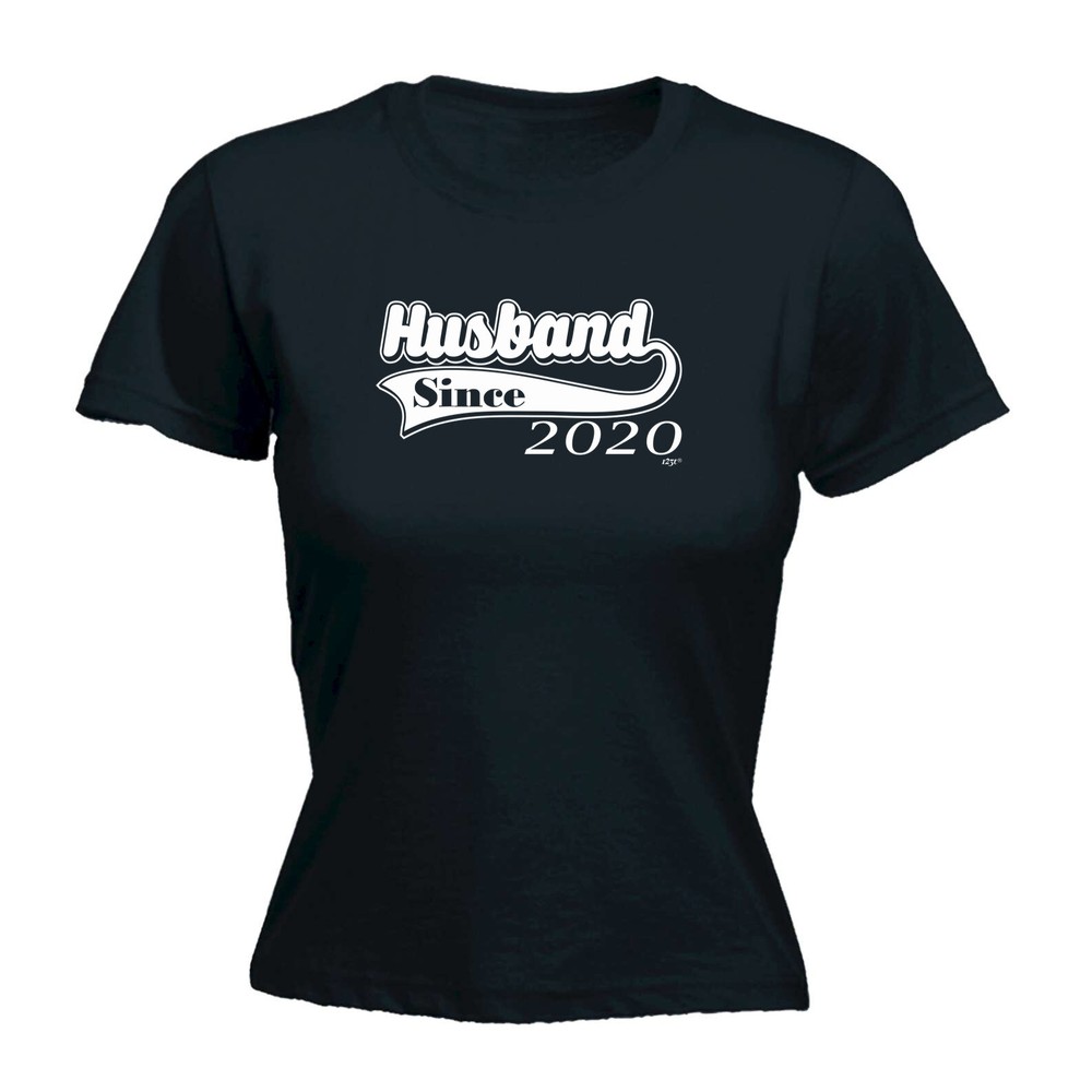 Husband Since 2020 - Womens T Shirt Funny T-Shirt Novelty gift tshirt