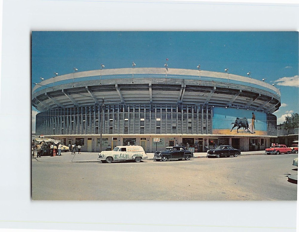 Postcard Plaza de Toros Ciudad Juarez Chihuahua Mexico