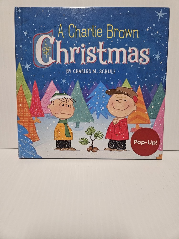 Peanuts Charlie Brown Christmas Hallmark Pop-Up Book