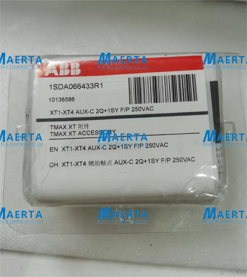 1 PCS NEW 1SDA066433R1 10136586 XT1-XT4 AUX-C 2Q+1SY F/P 250VAC FAST SHIP FedEx