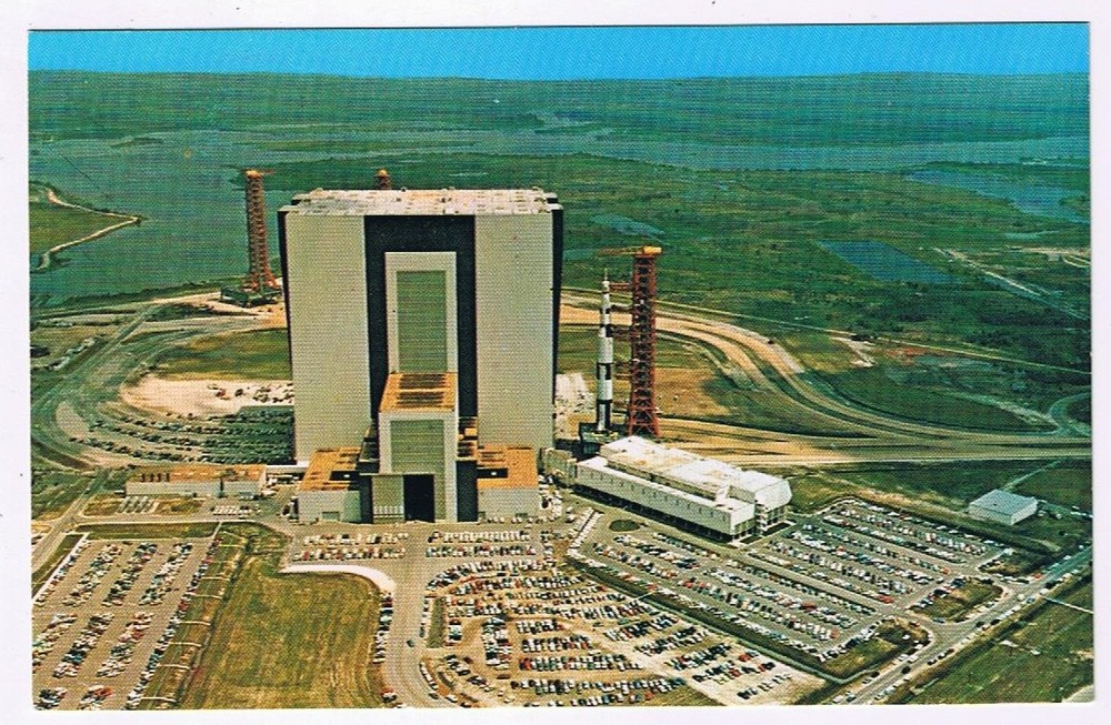 Postcard John F Kennedy Space Center NASA Florida