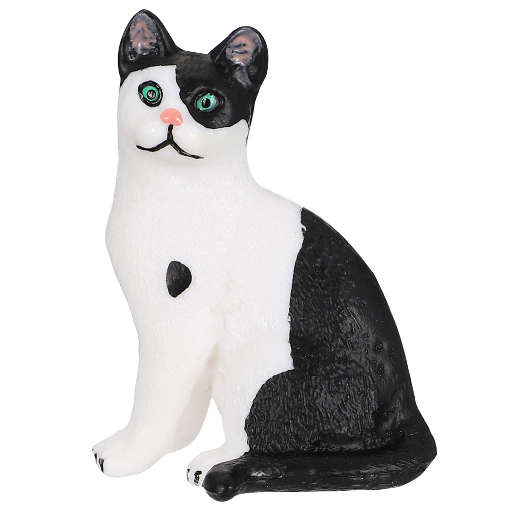 Plastic Cat Toys for Kids Small Figurines Model Kitten Figure