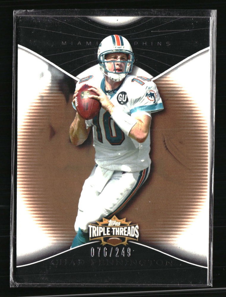 Chad Pennington 2009 Topps Triple Threads #9 NFL Trading Card