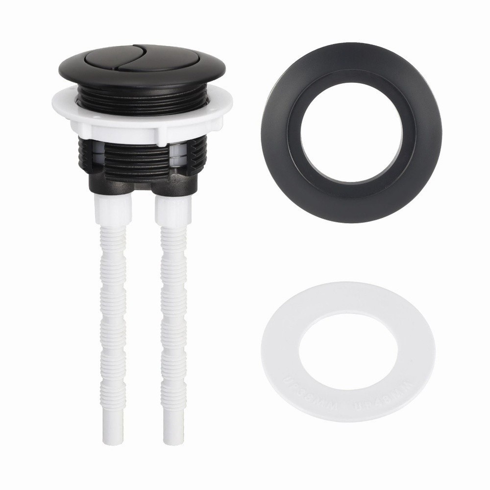 Dual Flush Toilet Tank Button for 38mm 48mm 58mm Covers Plastic Design