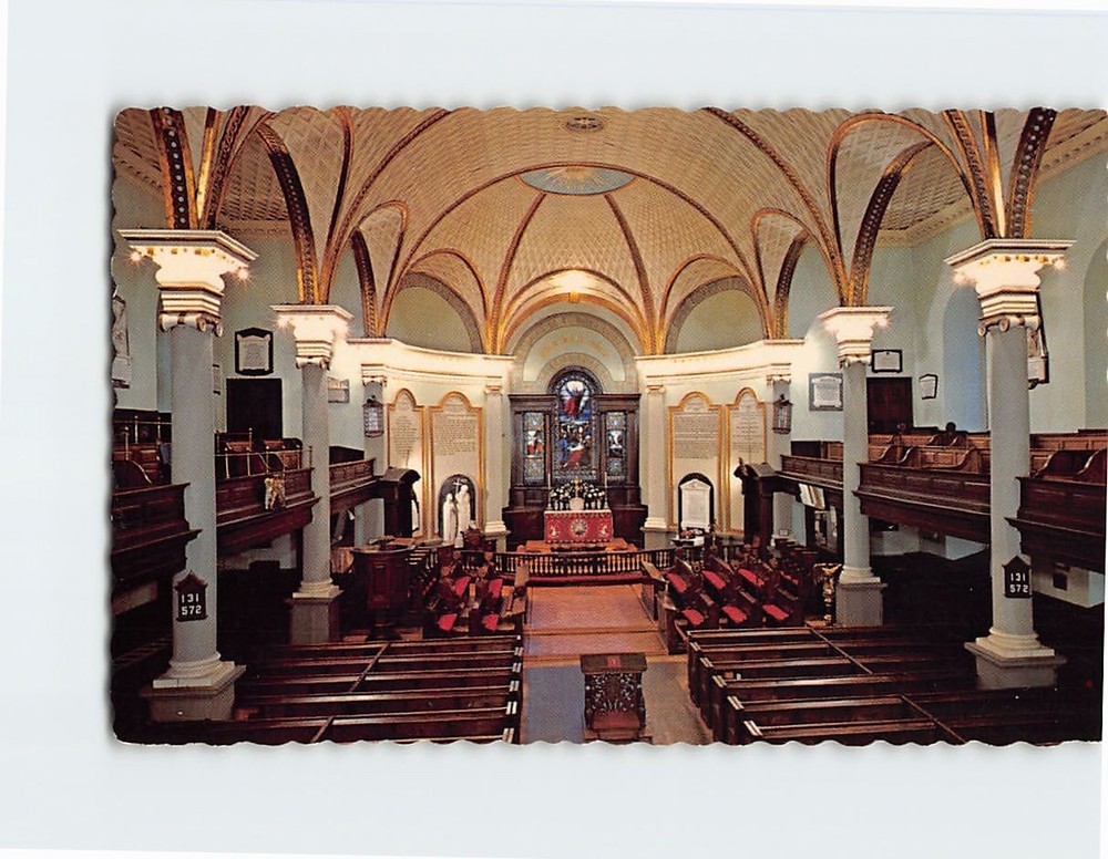 Postcard The Choir & Sanctuary Cathedral of the Holy Trinity Quebec Canada