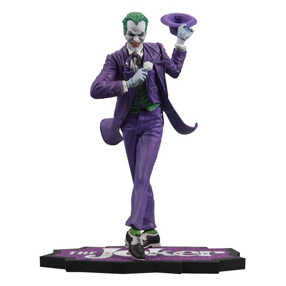 DC Direct 1/10 Statue The Joker: Purple Craze - The Joker by Alex Ross 19cm