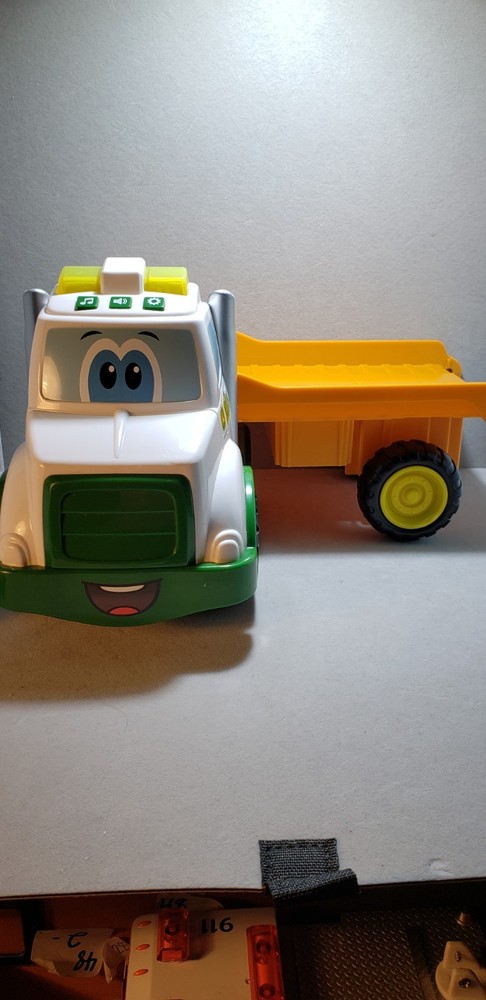 John Deere Tommy Kids Semi Truck with Bed - Licensed & Functional